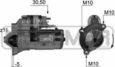 Messmer 220393A - Стартер vvparts.bg