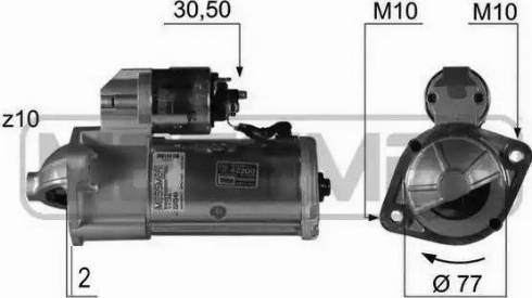 Messmer 220349 - Стартер vvparts.bg