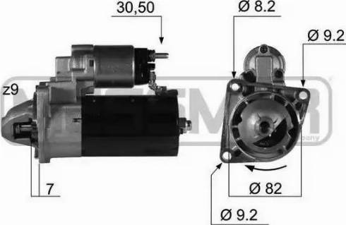 Messmer 220346 - Стартер vvparts.bg