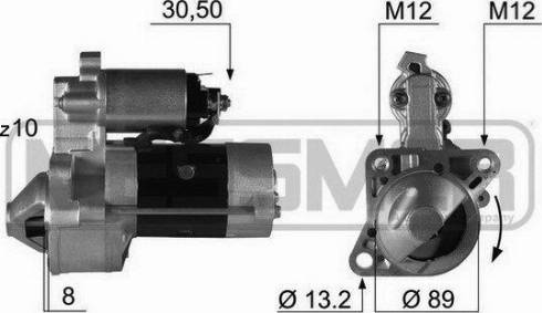 Messmer 220342A - Стартер vvparts.bg