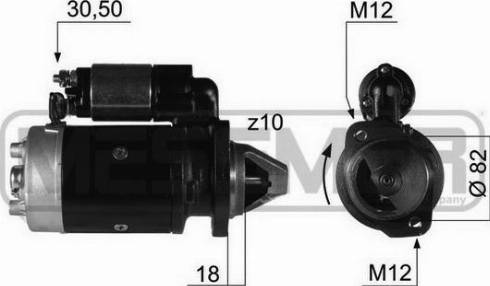 Messmer 220347A - Стартер vvparts.bg