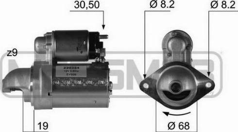 Messmer 220354A - Стартер vvparts.bg