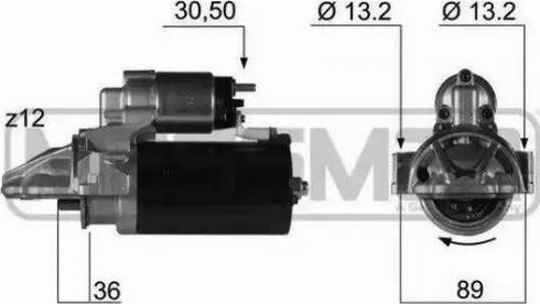 Messmer 220353 - Стартер vvparts.bg