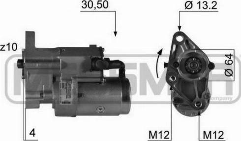 Messmer 220352A - Стартер vvparts.bg