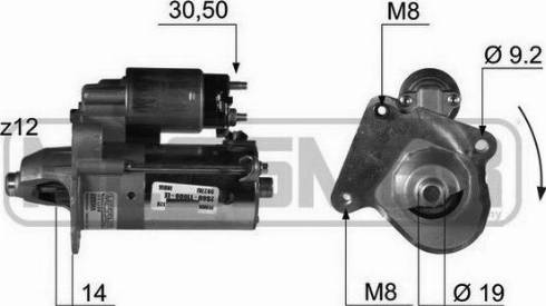 Messmer 220366A - Стартер vvparts.bg