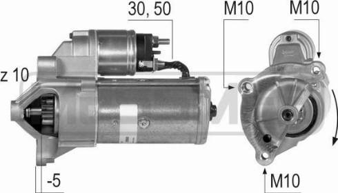 Messmer 220363A - Стартер vvparts.bg