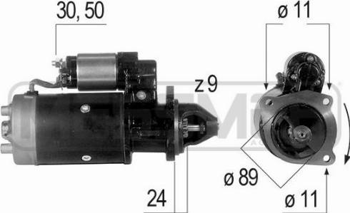 Messmer 220307R - Стартер vvparts.bg