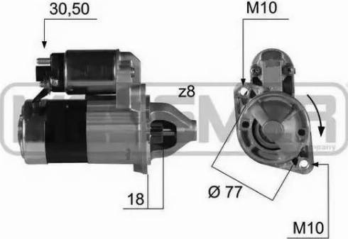 Messmer 220384 - Стартер vvparts.bg