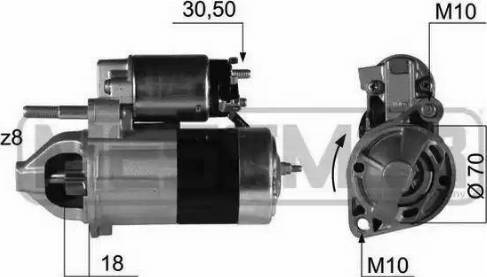 Messmer 220380 - Стартер vvparts.bg