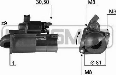 Messmer 220331 - Стартер vvparts.bg