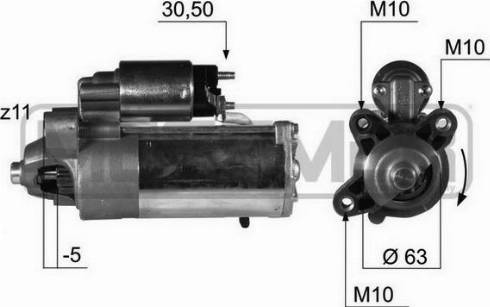 Messmer 220375A - Стартер vvparts.bg