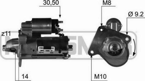 Messmer 220371A - Стартер vvparts.bg