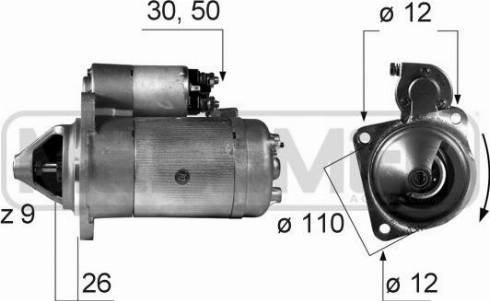 Messmer 220262A - Стартер vvparts.bg