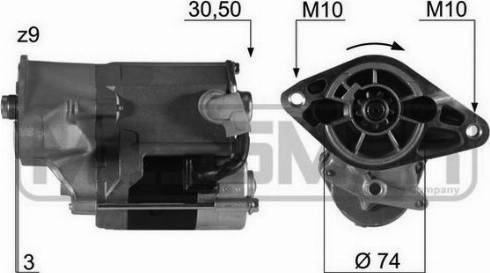 Messmer 220205R - Стартер vvparts.bg