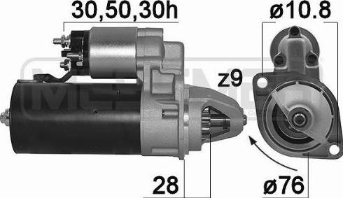 Messmer 220201A - Стартер vvparts.bg