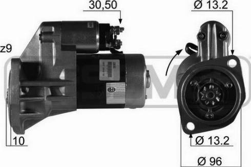 Messmer 220202A - Стартер vvparts.bg