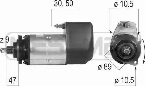 Messmer 220219 - Стартер vvparts.bg