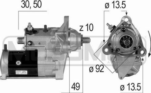 Messmer 220210A - Стартер vvparts.bg