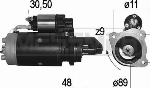 Messmer 220232A - Стартер vvparts.bg