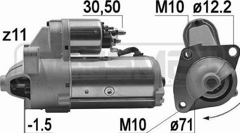 Messmer 220796 - Стартер vvparts.bg