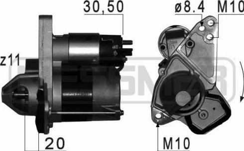 Messmer 220791A - Стартер vvparts.bg