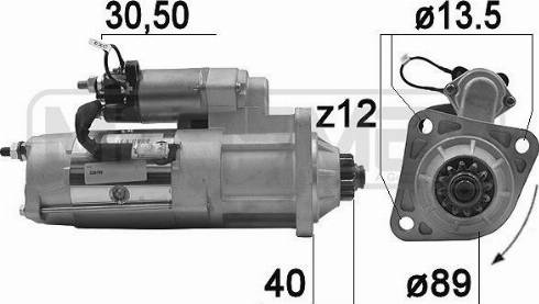 Messmer 220793 - Стартер vvparts.bg