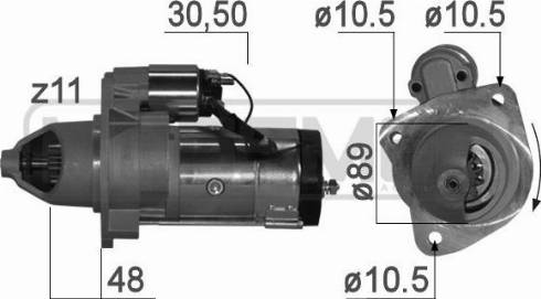 Messmer 220792A - Стартер vvparts.bg