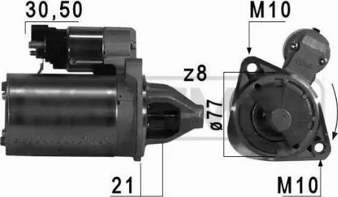 Messmer 220744 - Стартер vvparts.bg