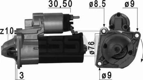 Messmer 220756 - Стартер vvparts.bg