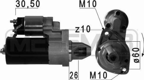 Messmer 220709A - Стартер vvparts.bg