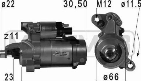 Messmer 220 705 - Стартер vvparts.bg