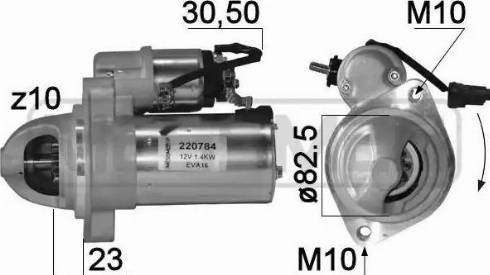 Messmer 220784 - Стартер vvparts.bg