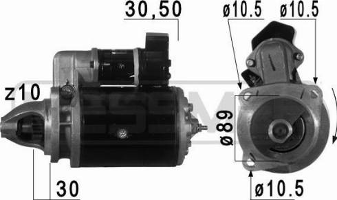 Messmer 220739A - Стартер vvparts.bg