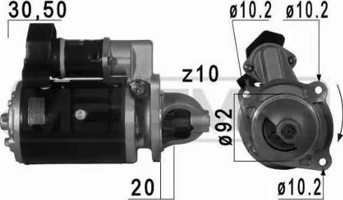 Messmer 220737 - Стартер vvparts.bg