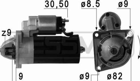 Messmer 220720A - Стартер vvparts.bg