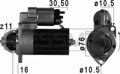 Messmer 220775A - Стартер vvparts.bg