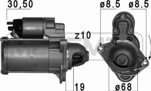 Messmer 220 771 - Стартер vvparts.bg