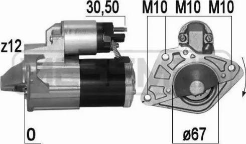 Messmer 220773 - Стартер vvparts.bg