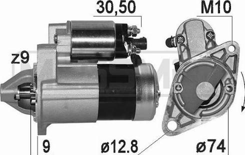 Messmer 221005A - Стартер vvparts.bg