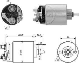 Messmer ZM961 - Магнитен превключвател, стартер vvparts.bg