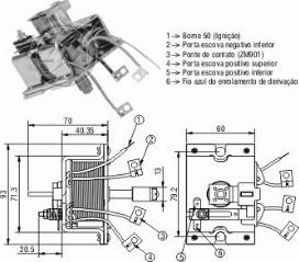 Messmer ZM902 - Магнитен превключвател, стартер vvparts.bg