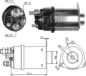 Messmer ZM451 - Магнитен превключвател, стартер vvparts.bg