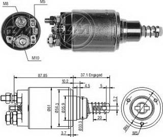 Messmer ZM653 - Магнитен превключвател, стартер vvparts.bg