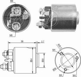 Messmer ZM1491 - Магнитен превключвател, стартер vvparts.bg