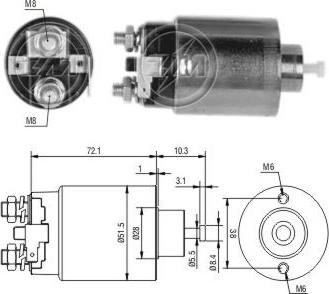 Messmer ZM790 - Магнитен превключвател, стартер vvparts.bg