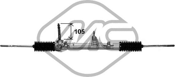 Metalcaucho 50395 - Кормилна кутия vvparts.bg