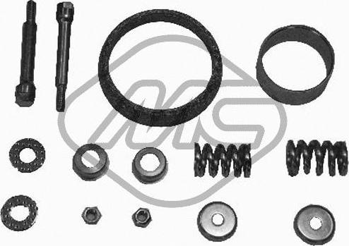 Metalcaucho 04598 - Комплект гарнитури, изпускателна система vvparts.bg