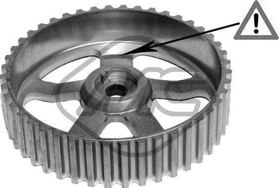 Metalcaucho 05102 - Зъбно колело, разпределителен вал vvparts.bg