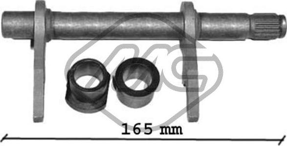 Metalcaucho 05707 - Изключваща вилка, съединител vvparts.bg