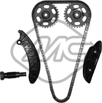 Metalcaucho 06171 - Комплект ангренажна верига vvparts.bg